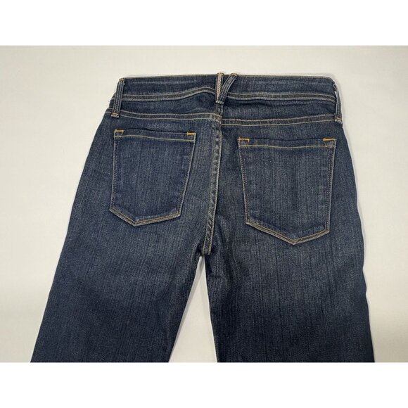 Juicy Couture High Rise Flare Jeans in Dark Wash - Picture 3 of 6